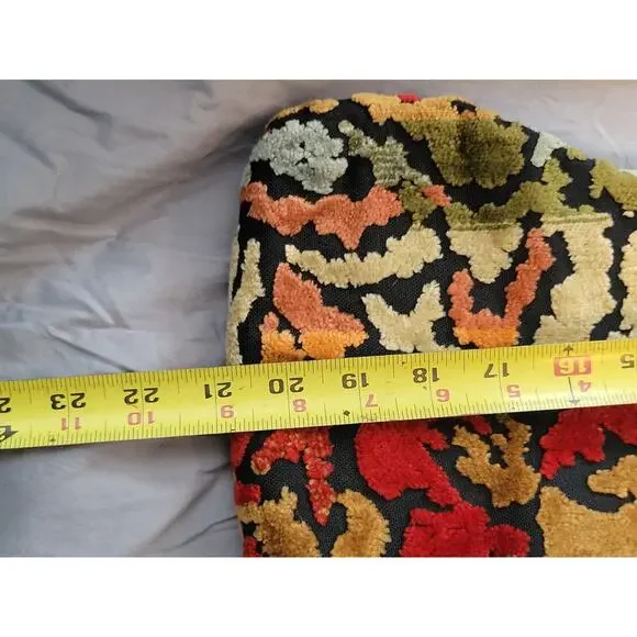 Vintage 70s Carpet Bag Purse Bohemian Festival Retro Mod Coachella Hippie Retro - Picture 10 of 11